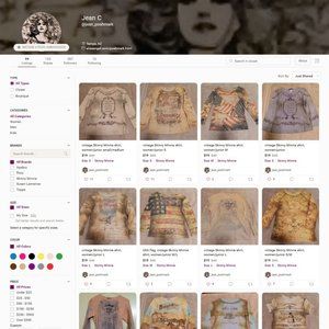 EVERYTHING IN MY CLOSET! vintage Skinny Minnie shirts, women/junior small/medium